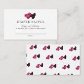 Berry Sweet Baby Duwer Windelwanne Begleitkarte (Vorne/Hinten)