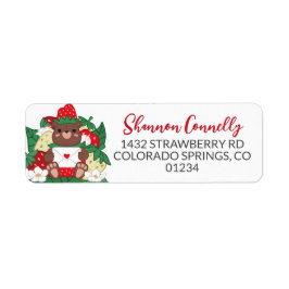 Berry Sweet Baby Red Strawberry Bear Cub Adresse