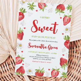 Berry Sweet Baby Shower Einladung