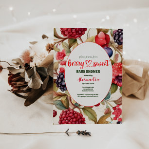 Berry Sweet Baby Shower Einladung