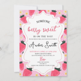 Berry Sweet Baby Shower Einladung