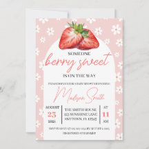Berry Sweet Baby Shower Einladung