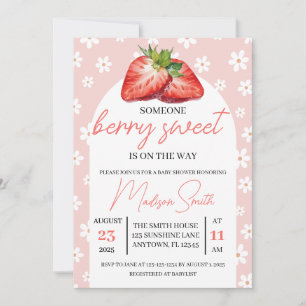Berry Sweet Baby Shower Einladung