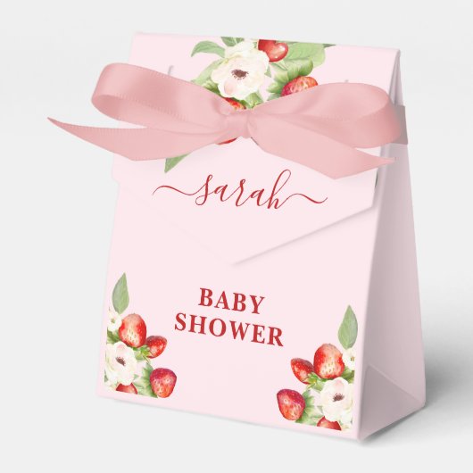 Berry Sweet Baby Shower Geschenkschachtel (Vorderseite)
