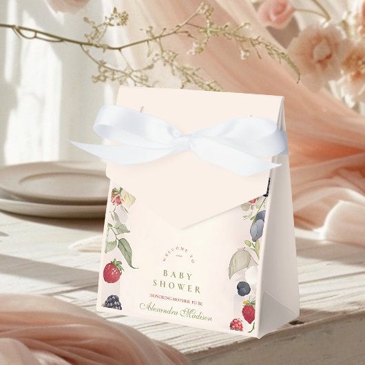 Berry Sweet Baby Shower Geschenkschachtel