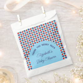 Berry Sweet Baby Shower Geschenktütchen