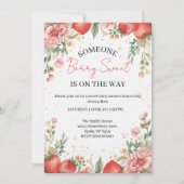 Berry Sweet Baby Shower Invitation  Einladung (Vorderseite)