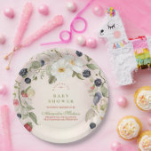 Berry Sweet Baby Shower Pappteller (Party)