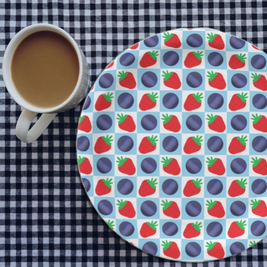 Berry Sweet Baby Shower Pappteller