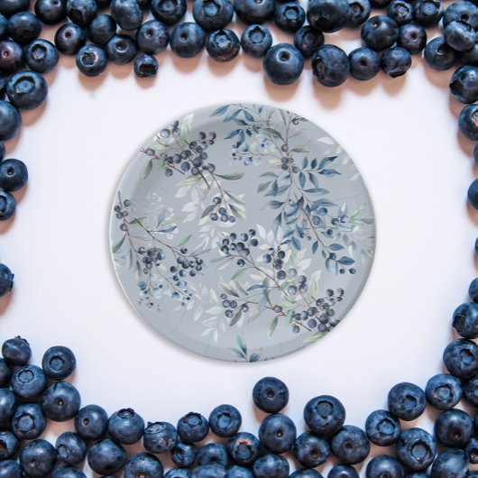 Berry Sweet Baby Shower Pappteller