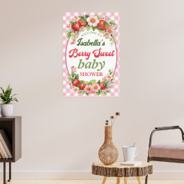 Berry Sweet Baby Shower Poster