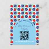 Berry Sweet Baby Shower Registry Begleitkarte (Vorderseite)
