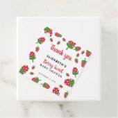 Berry Sweet Baby Shower Strawberry Custom Geschenkanhänger (Beispiel)