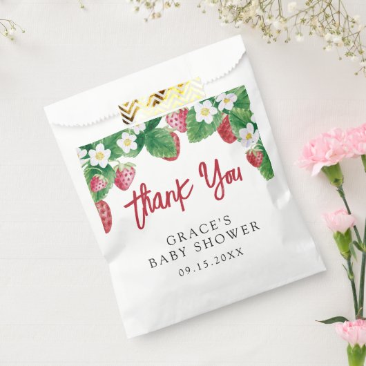 Berry Sweet Baby Shower Vielen Dank Geschenktütchen (Versiegelt)