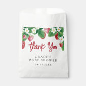 Berry Sweet Baby Shower Vielen Dank Geschenktütchen (Vorderseite)