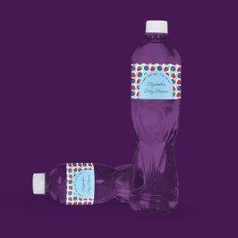 Berry Sweet Baby Shower Wasserflaschenetikett