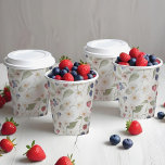 Berry Sweet Baby Shower Wilde Berries & Blume Pappbecher<br><div class="desc">Fügen Sie Ihrem besonderen Tag eine Touch von Süße und Eleganz hinzu, mit unseren beerschönen & süßen Babydusche-Musterpapier-Bechern. Das Design umfasst unsere handbemalten, wilden Waldbeeren mit Heidelbeeren, Erdbeeren, Himbeeren, BlackBerry und verschiedenen Blume, die in einem Wiederholungsmuster entworfen wurden. Unser erlesenes Aquarelldesign blüht mit bezaubernden Beeren und Blume und bringt Ihnen...</div>