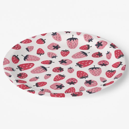 Berry Sweet Baby Showpaper Teller Strawberry (Schrägansicht)