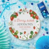 Berry Sweet Baby Strawberry Baby Dusche Pappteller (Party)