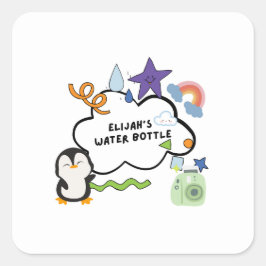 "Berry Sweet Bear Schlüsselanhänger - Tolles Twiny Quadratischer Aufkleber