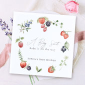 Berry Sweet Berries Girl Baby Dusche Serviette