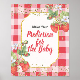 Berry Sweet Berries Vorhersagen für Babyposter Poster