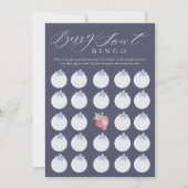 Berry Sweet Bingo Baby Duschkarte Einladung (Vorderseite)