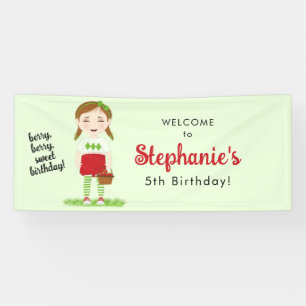 Berry Sweet Birthday Banner