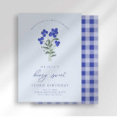 Berry Sweet Birthday Blueberry Einladung