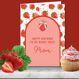 Berry Sweet Birthday Card Dankeskarte