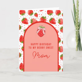Berry Sweet Birthday Card Dankeskarte