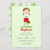 Berry Sweet Birthday Einladung (Vorne/Hinten)