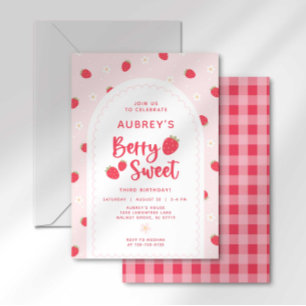 Berry Sweet Birthday Einladung