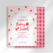 Berry Sweet Birthday Einladung