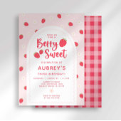 Berry Sweet Birthday Einladung