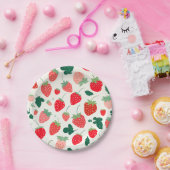 Berry Sweet Birthday Einladung Pappteller (Party)