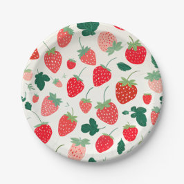 Berry Sweet Birthday Einladung Pappteller