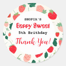 Berry Sweet Birthday Einladung