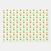 Berry Sweet Birthday Geschenkpapier Set (Vorderseite 3)