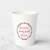 Berry Sweet Birthday Pappbecher (Vorderseite)
