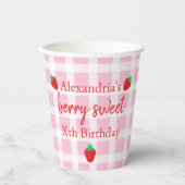 Berry Sweet Birthday Pappbecher (Vorderseite)