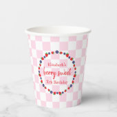 Berry Sweet Birthday Pappbecher (Vorderseite)