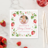 Berry Sweet Birthday Serviette  (Beispiel)