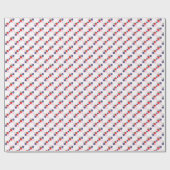 Berry Sweet Birthday Wrapping Paper Geschenkpapier (Flach)