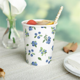 Berry Sweet Blaubeer-Baby-Party Pappbecher