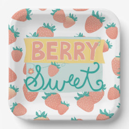 Berry Sweet Blocked Pappteller