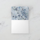 Berry Sweet Blueberry Baby Dusche Danke Karte (Innenseite)