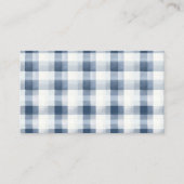 Berry Sweet Blueberry Baby Shooting Card Begleitkarte (Rückseite)