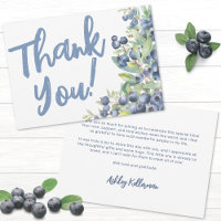 Berry Sweet Blueberry Baby Shower