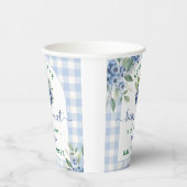 Berry Sweet Blueberry Baby Shower Pappbecher (Rechts)